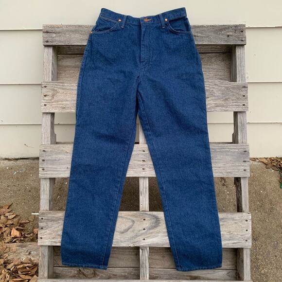 Vintage LADIES Wrangler 12MWZ high rise jeans 13/14x34 - Picture 2 of 6